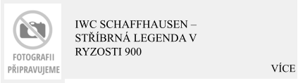 VÍCE IWC Schaffhausen – Stříbrná legenda v ryzosti 900