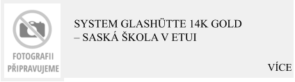 VÍCE  System Glashütte 14K Gold – Saská škola v etui